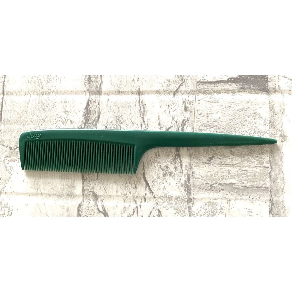 Vintage Jolly Green Retro Groovy Prop Old School Teasing Rat Tail Hair Comb 6"